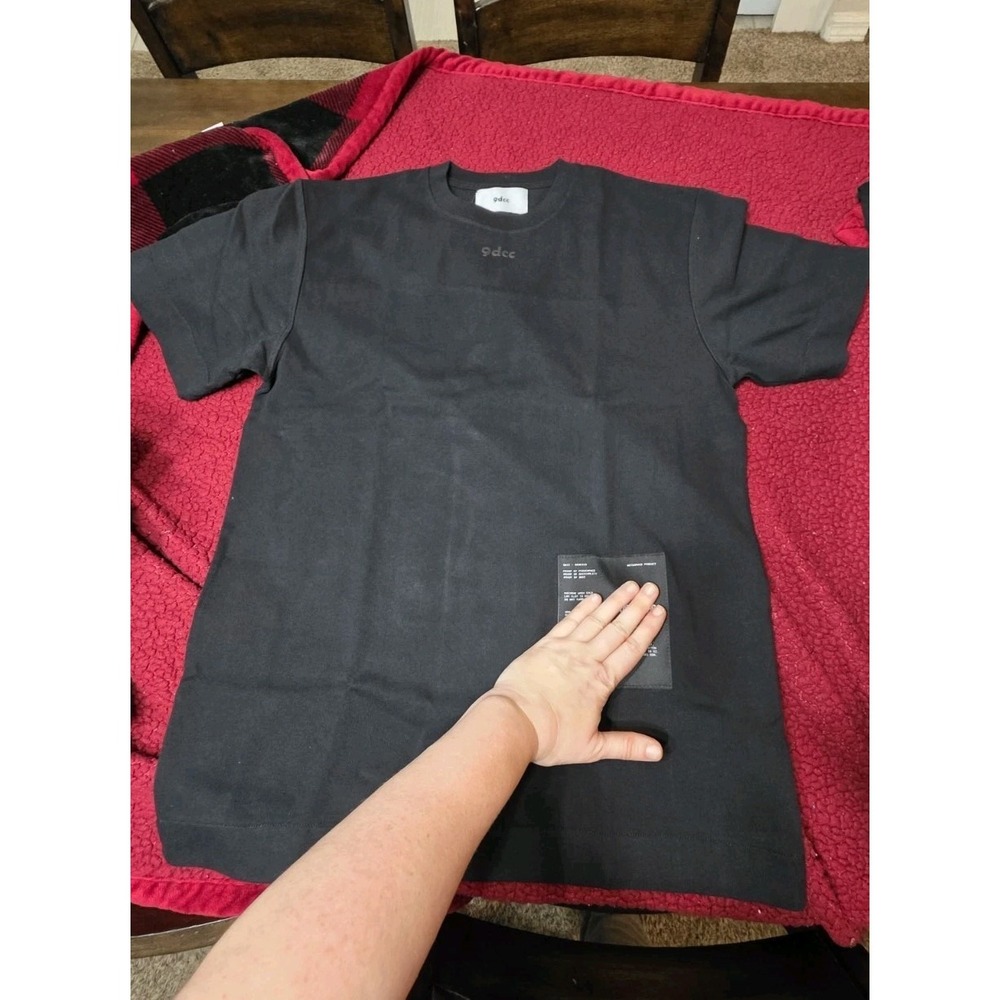 NEW 9dcc Iteration-01 Black T-Shirt Men's Medium M Complete Box Authentic